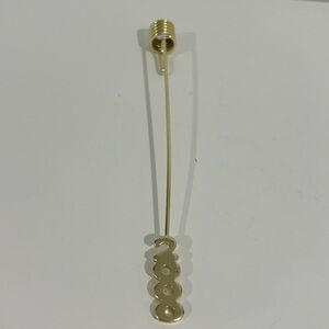 Vintage German Traditional Christmas tree Candlestick Holder year 2000 brass